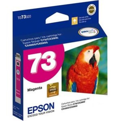 CARTUCHO EPSON 73 MAGENTA ORIGINAL TO73320 - 5ML